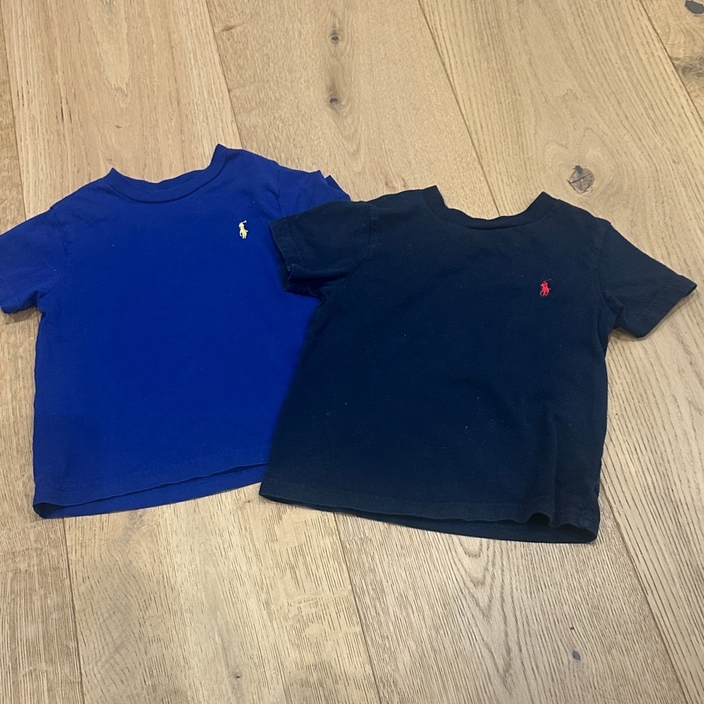 Polo by Ralph Lauren Kids' Blue and Navy T-Shirts 2T